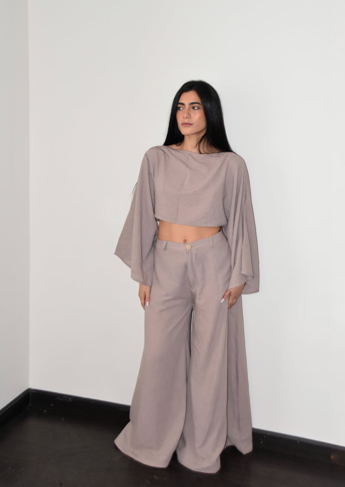 Boho linen pants