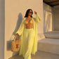 Yellow flowy set