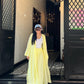 Yellow flowy set